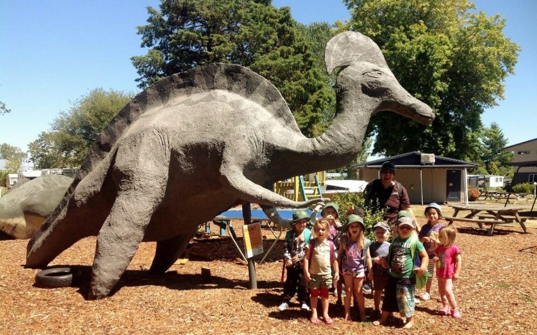 DINOSAURS ON THE LOOSE FOR A GOOD CAUSE