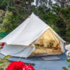 Glamping tent